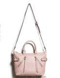 Voguish Pink Color Women Handbag Zip Fashion Bags