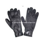 Non-Slippery Leather Gloves for Diving (HX-G0074)