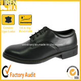 Full Grain Leather Black Police Office Shoes