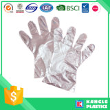 Clear Disposable Polyethylene Gloves for Supermarket