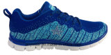 Athletic Women Comfort Flyknit Gym Sports Shoes (W-16766)