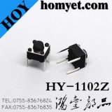 High Quality Tact Switch 6*6mm Round Button 4pin (DIP)