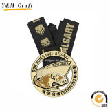 Customized Enamel Fill Silver Medals Wholesale Ym1188