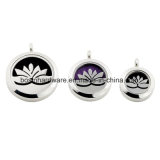 25mm Stainless Steel Aromatherapy Essential Diffuser Locket Charm