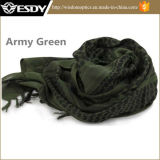 Tactical Wrap Knot Tying Green Headwear Shemagh Airsoft Mask/Scarf