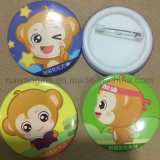 Custom Cartoon Tin Button Badges with Safety Pin