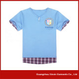 Customized Spandex Blue High Quality Children's T-Shirts (R51)