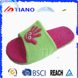 High Quality PVC Side Outdoor and Indoor Woman Slippers (TNK24950)
