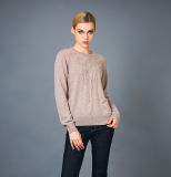 Lady's Fashion Cashmere Sweater 17brpv008