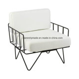 China Supplier Modern Metal Wire Outdoor Chair with Cushions