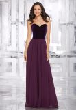 Strapless A Line Floor Length Bridesmaid Wedding Bridal Gowns