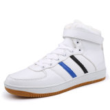 Alibaba German Brands Women Men Casual High Ankle Leather Skateboard Shoes
