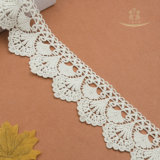 100% Cotton Lace Trim Ribbon Tape Factory Price Sell Wholesale for Garments