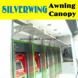 Outdoor DIY Polycarbonate ATM Machine Awning with Plastic Brackets (YY1000-C)