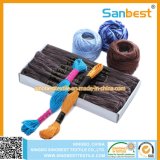 Colorful 100% Cotton Embroidery Thread
