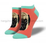 Cute Dog Custom Design OEM Dress Sock