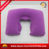 PVC Flocking U-Shape Travel Neck Pillow (ES3051773AMA)