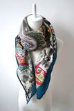 100% Digital Printed Refined Merino Wool Scarf