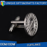 Silver Plating Cuff Links with OEM Design Art Work Custom