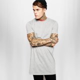 Super Longline T-Shirt with Relaxed Skater Fit