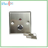 12V No Nc Push Exit Button with LED and Keys
