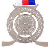 Custom Metal Silver Extraliga Medal for Sport Award (XDP-02)