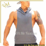 Custom Mens Cotton Sleeveless Gym Vset Hoodie Jacket Sweatshirt Clothing