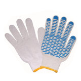 Seamless Knitted Wavy Dotted Working Gloves