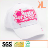 Kids Cotton Twill Baseball Cap with Printing and Pearls