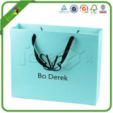 Decorative Printed Paper Gift Bag with Rope Handle