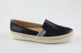 New Casual Flat Heel Leather Lady Boat Shoes