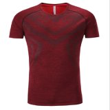 Customize Men's Short Sleeve Shirts Gym Fit Sport Quick Dry Tshirt