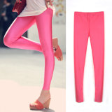Elastic Polyester Sexy Leggings for Lady