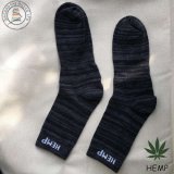 Wholesale High Quality Multi-Colored Hemp Cotton Men Socks (HS-1606)