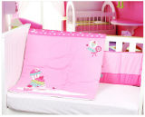 Baby Bedding Set in Pink Including Bumper & Quilt