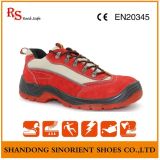 Waterproof Cow Suede Leather Ladies Safety Shoes RS140