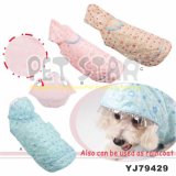 Water-Proof Fabric Dog Coat with Dots Print, Color Assorted
