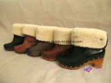 Fashion Snow Sheepskin Ankle Boots for Ladies