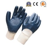Blue Nitrile Gloves Safety Industrial Work Glove Factory