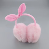 Factory Directly Sell Fashion Velvet Rabbit Ears Warm Kids Earmuffs