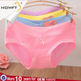 New Design Women Solid Color 95% Cotton Bowknot Briefs Low Waist Lady Panty Underwear