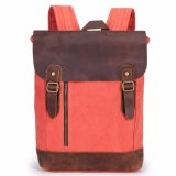 Designer Canvas Travel Hiking Sports Leather Backpack for Outdoor