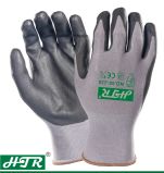 Oil-Proof Nitrile Coated Anti-Slip Abrasion Resistant Work Gloves