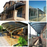 Aluminum Frame Polycarbonate Customized Awning/ Carport /Canopy with Factory Price