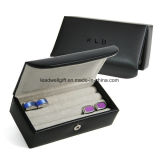 Personalized Ultra Bonded Leather Cufflink Box