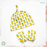 Oeko Standard Baby Products Pineapple Printing Baby Mittens