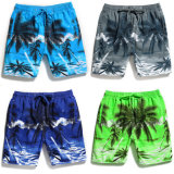 Beach Trunks Quick Dry Swimwear Shorts Coconut Tree Printing Water Sports Board