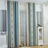 Clean Style Bedroom Chenille Jacquard Blackout Curtain Fabric (15F0067)