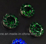 Hot Selling 14mm Crystal Rhinestone in Sewing on Strass with Claw Setting Rhinestone (TP-14mm emerald crystal)