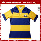Wholesale Cheap Club Professional Sublimation Polyester Rugby Shirt (ELTRJJ-154)